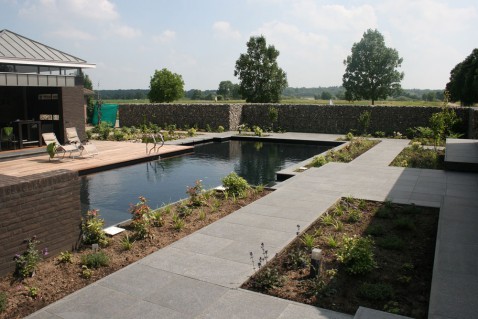 Natuursteen terrastegels